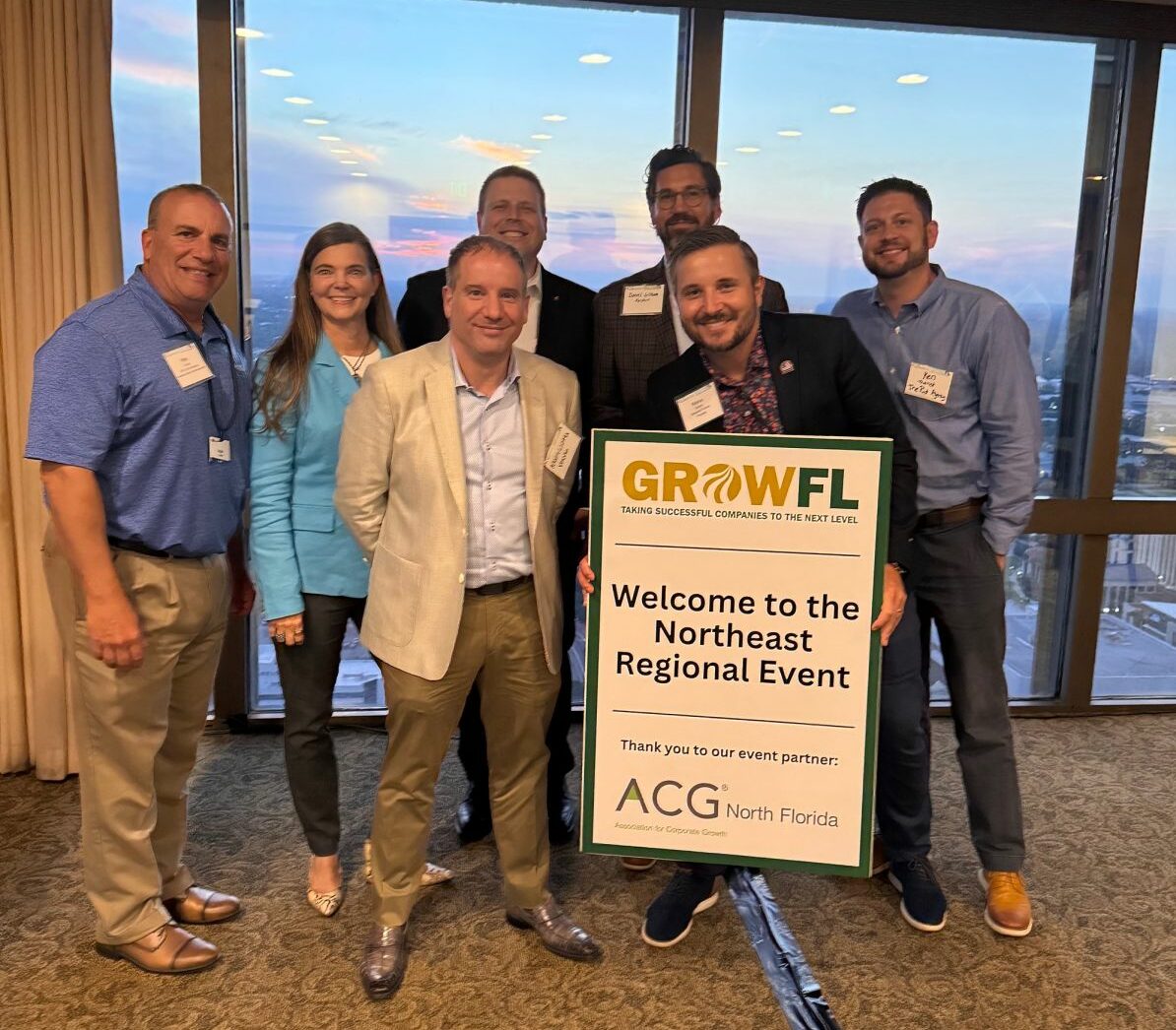 GrowFL Regional Event Group Photo in Jacksonville